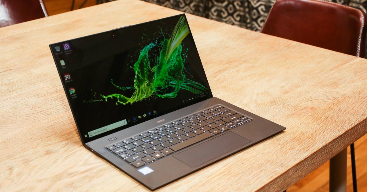 The incredibly portable Acer Swift 7 was my near-perfect travelling companion