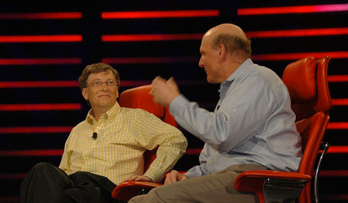 Bill Gates and Steve Ballmer