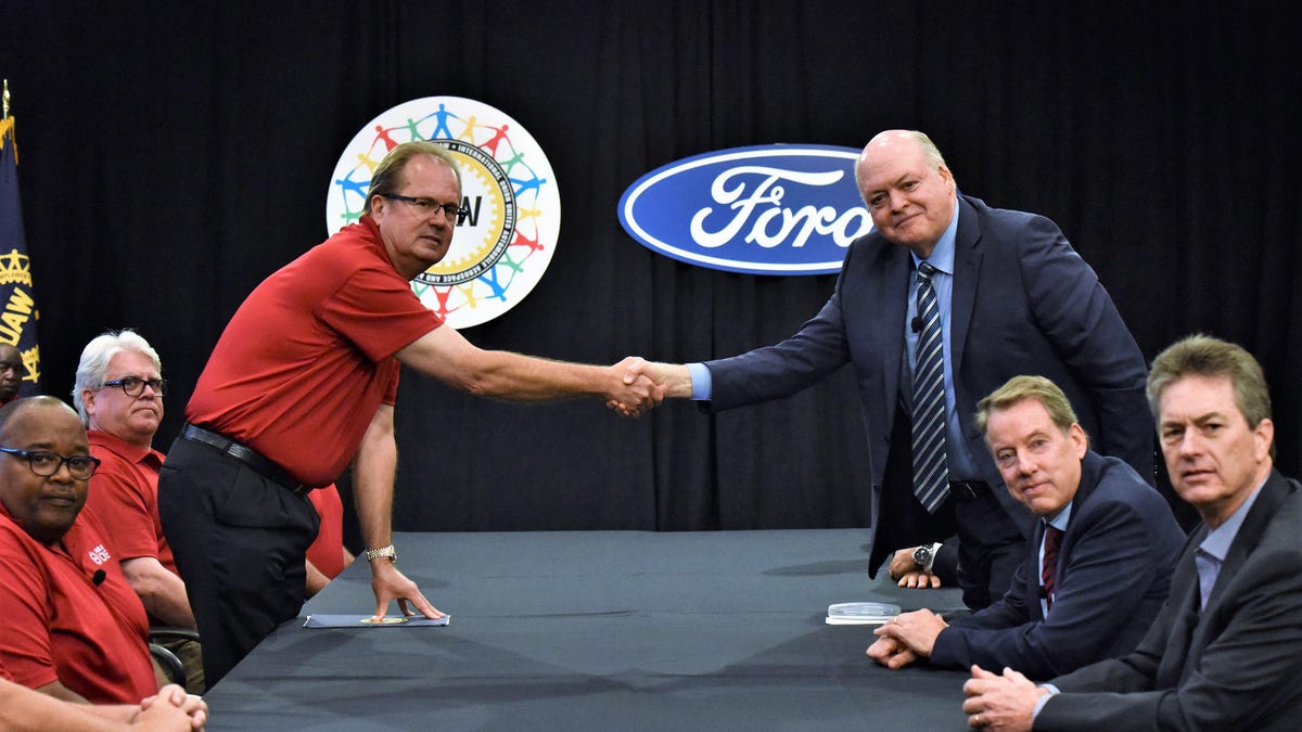Ford-UAW labor contract negotiations