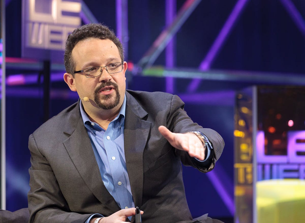 Evernote CEO Phil Libin speaking at LeWeb.