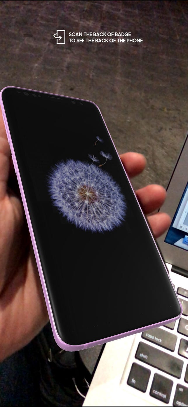 Samsung’s Galaxy S9 launch sprinkled ‘AR magic’ into my hands