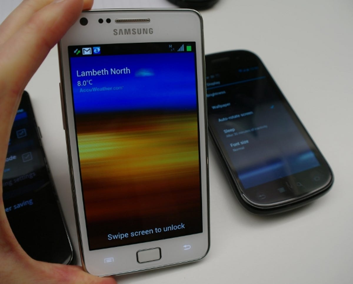 Samsung Galaxy S2 ICS lock screen