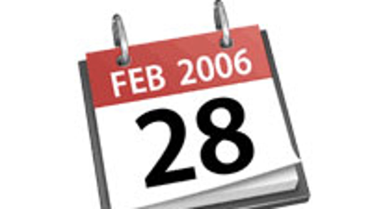 Apple Invite 28 February 2006