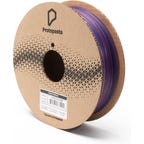 Carboard filament roll with glittery purple filament