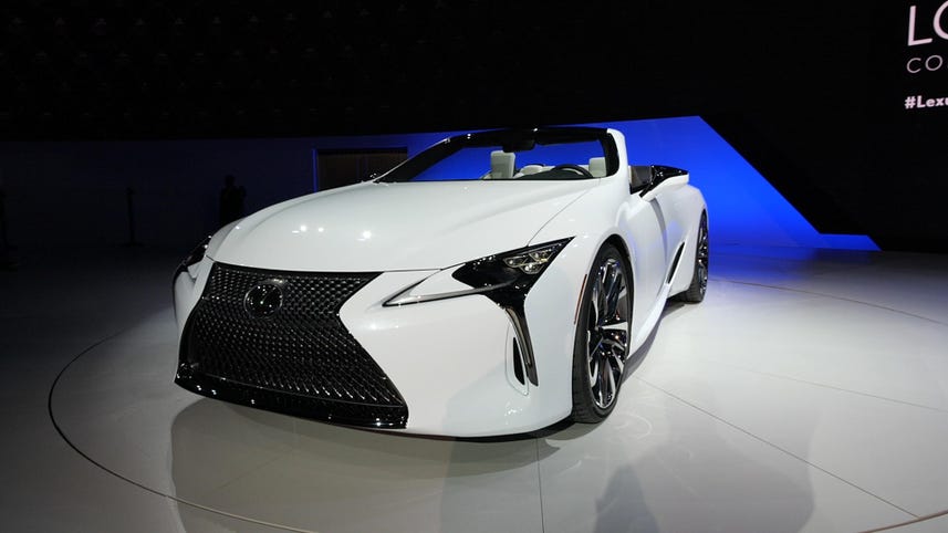 Lexus LC Convertible Concept looks ready for the road