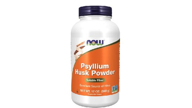 Tub of Now Sports Psyllium Husk Powder
