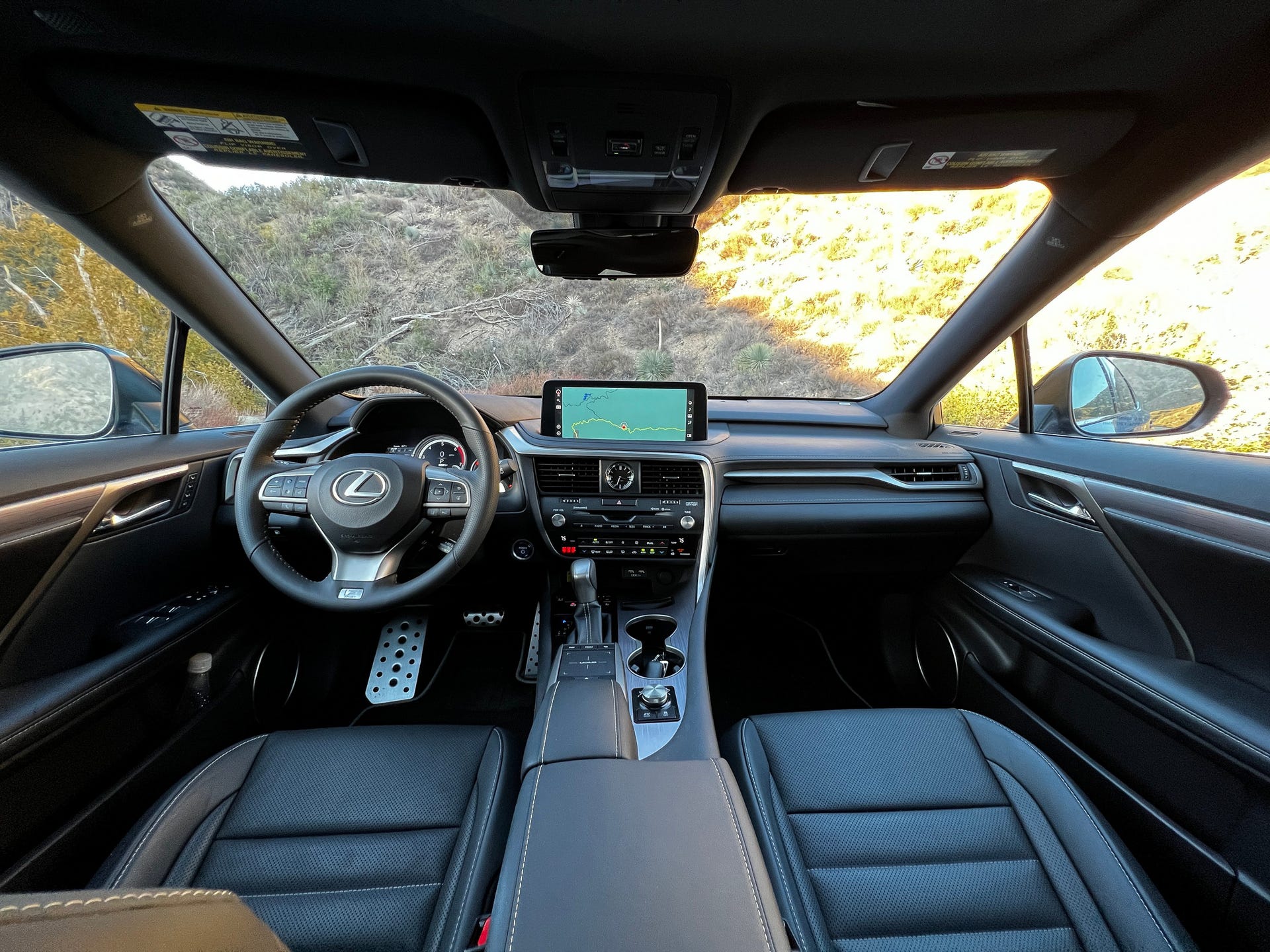 2022 Lexus RX 450h interior