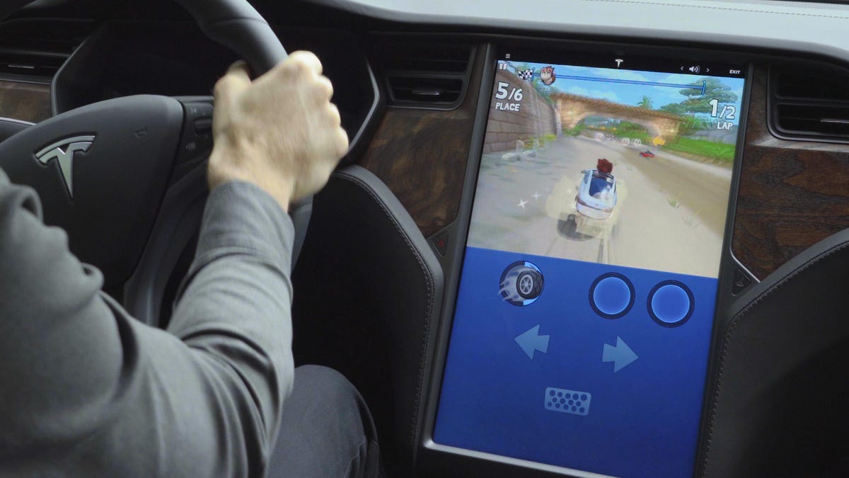 Tesla Model S video game