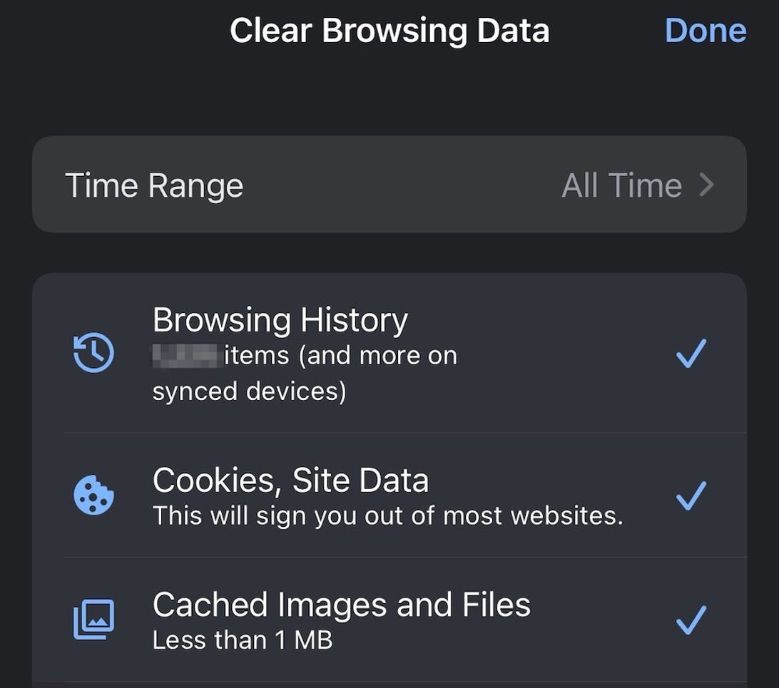 google-clear-browsing-data