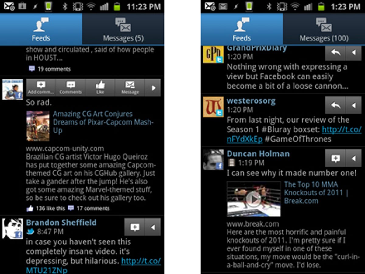 How to make your Samsung Galaxy S2 a social network powerhouse: step 2.5