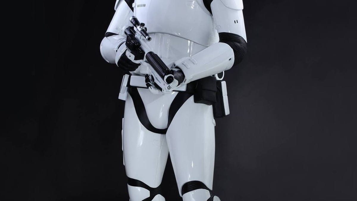 Life-size Stormtrooper prototype