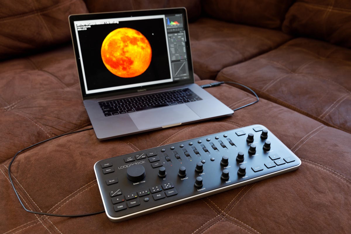 The Loupedeck editing console brings physical controls to Adobe Lightroom.