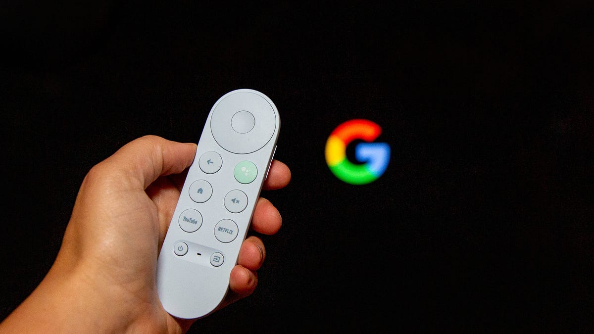 Chromecast with Google TV and voice remote