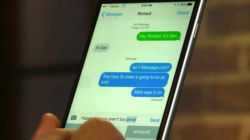 Explained: Blue vs. green iPhone messages
