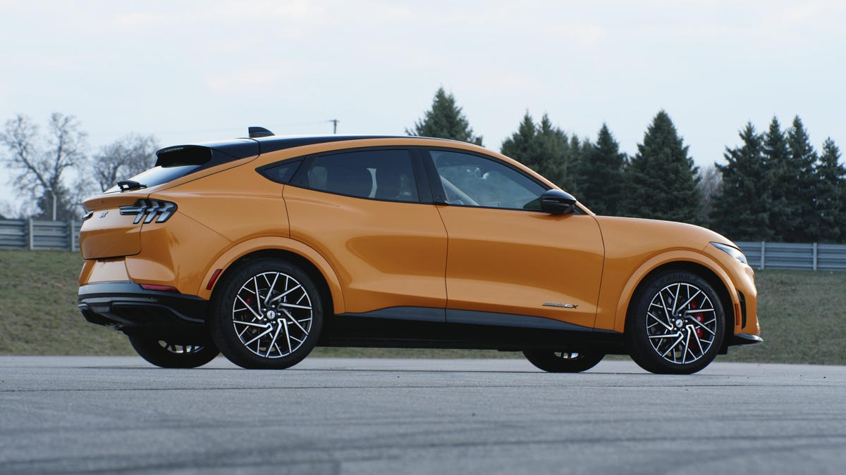 2022 Ford Mustang Mach-E GT Performance Edition - rear 3/4 view