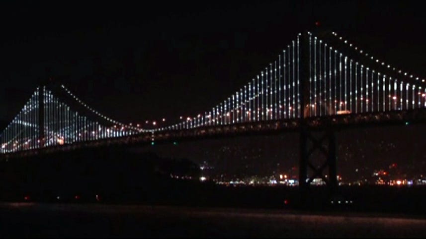 Thousands of LEDs to light up SF-Oakland Bay Bridge