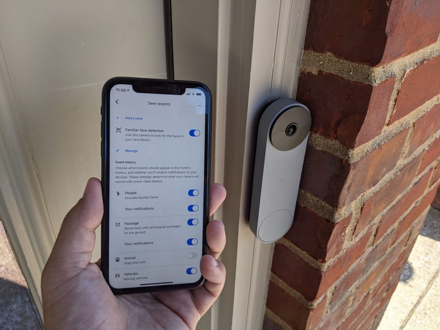How to fine-tune notifications on the Nest Doorbell with battery
