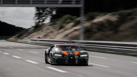 Bugatti Chiron Top Speed Record