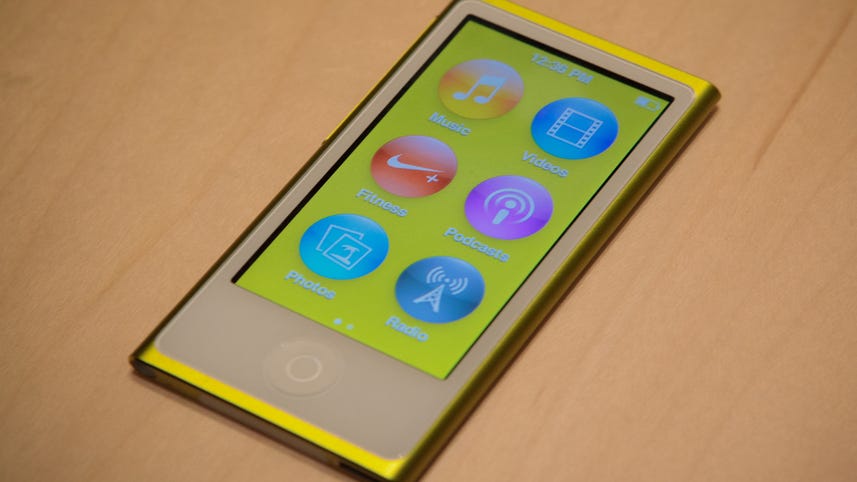 Apple gives iPod Nano fresh look