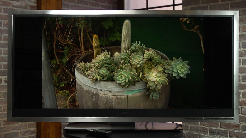 Vizio's unique widescreen TV