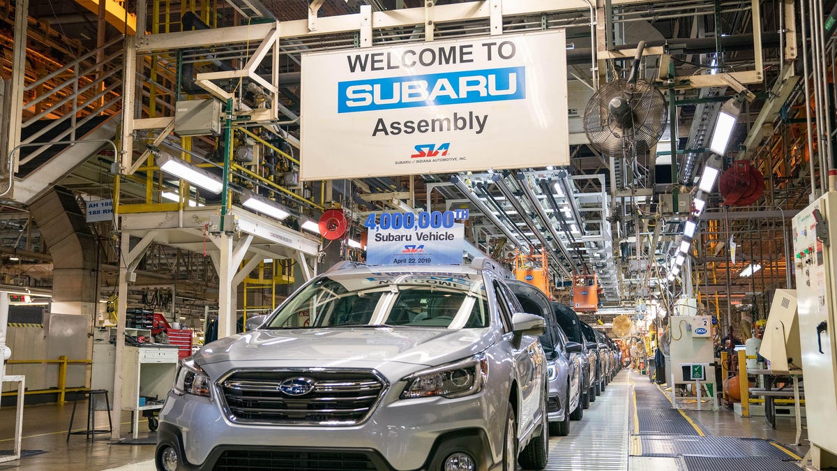 Subaru Indiana production plant