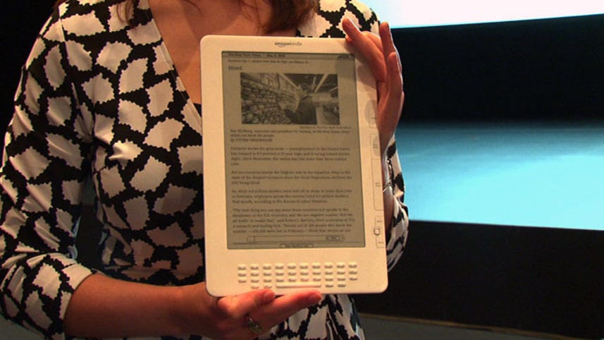 Amazon launches the Kindle DX