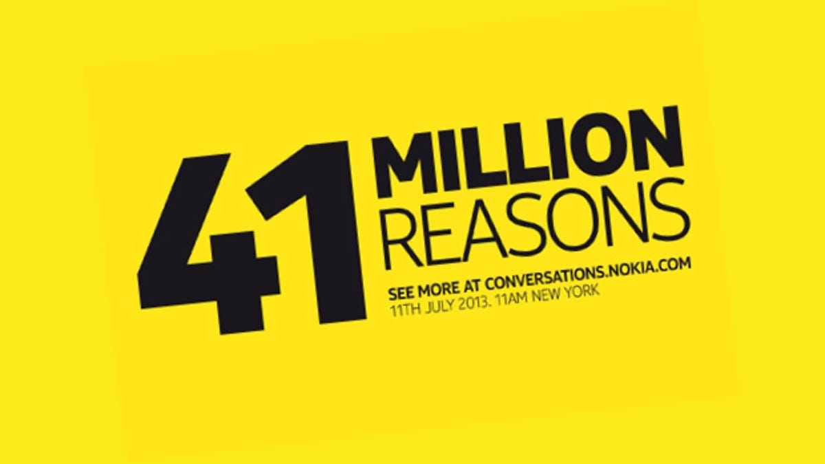 Nokia 41 million reasons