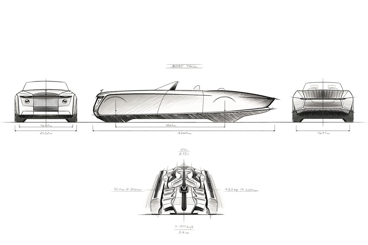 Second Rolls-Royce Boat Tail