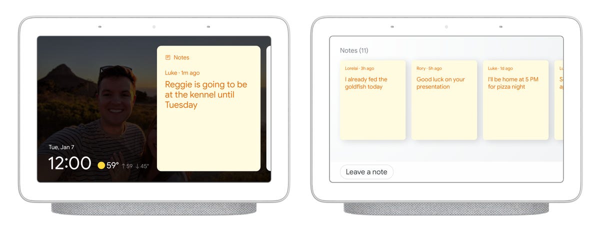 Google household notes