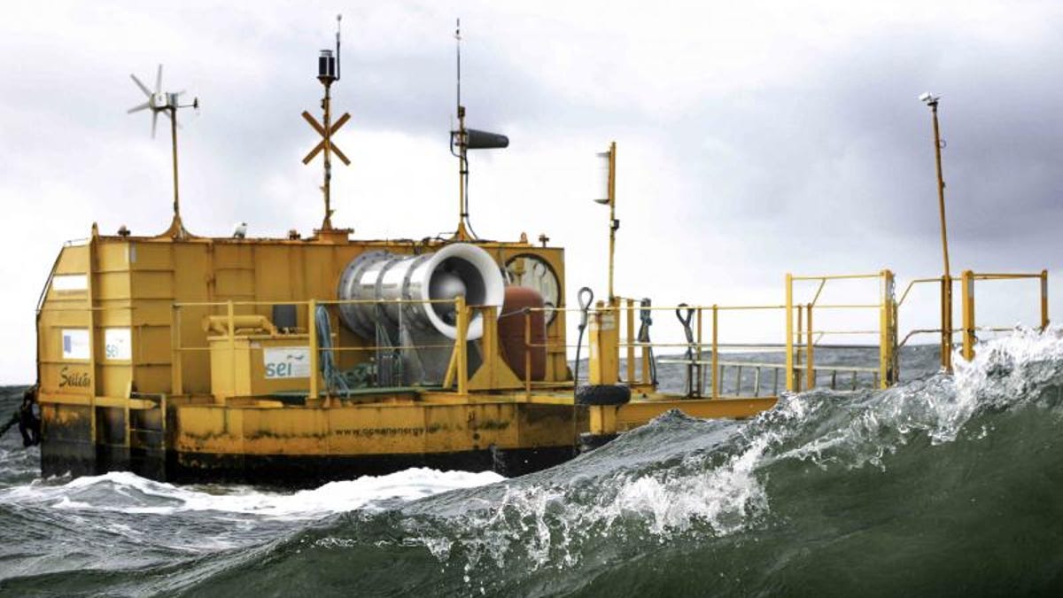 A buoy-based wave energy converter from wave energy technology company OceanEnergy.y-buoy-10-1-1600x1200