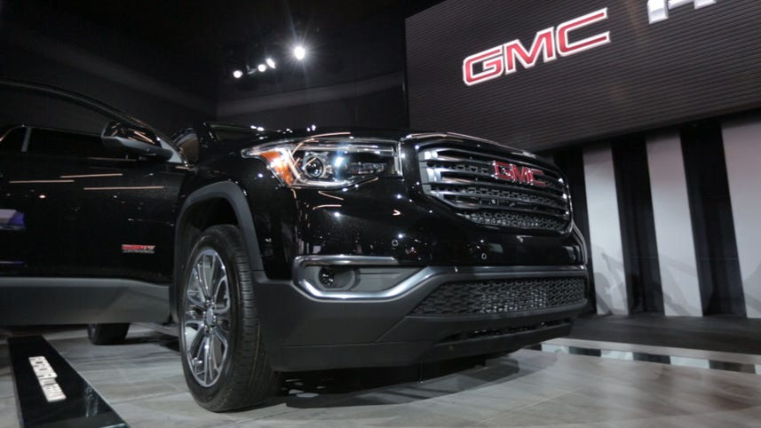 GMC shows a lightened up Acadia
