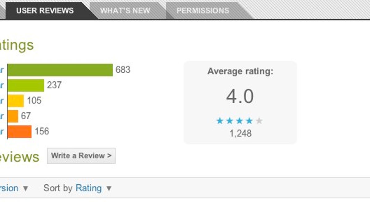 Android Market now has better filtering for app reviews.