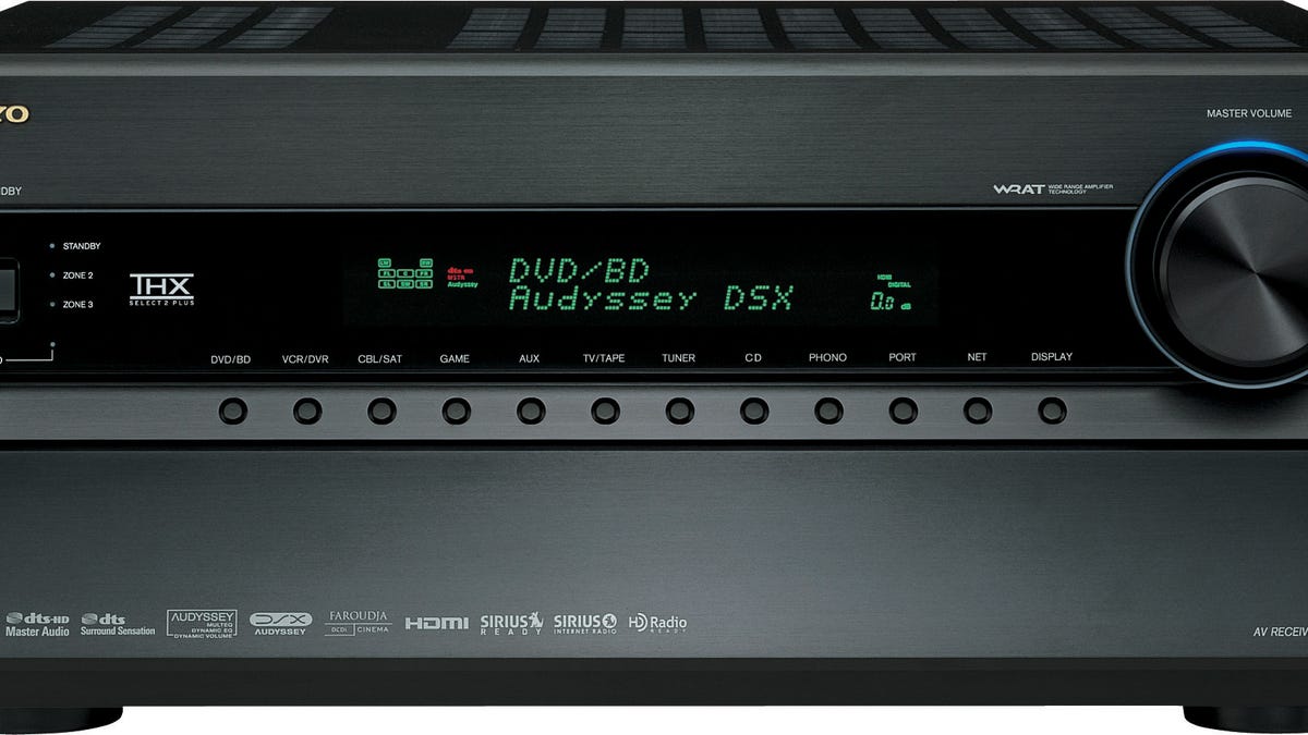 It looks like a typical Onkyo AV receiver, but it's packed with streaming audio functionality.