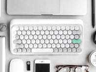 <p>Lofree offers a compact wireless keyboard with retro vibes.</p>