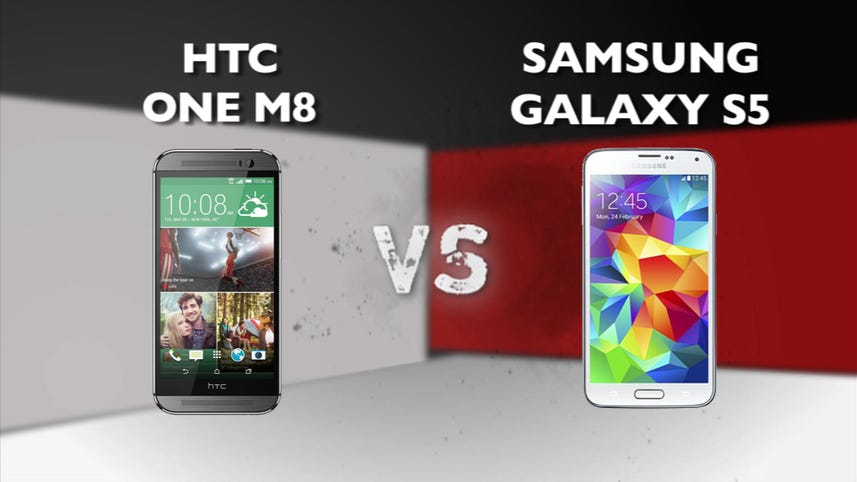 HTC One M8 vs. Samsung Galaxy S5