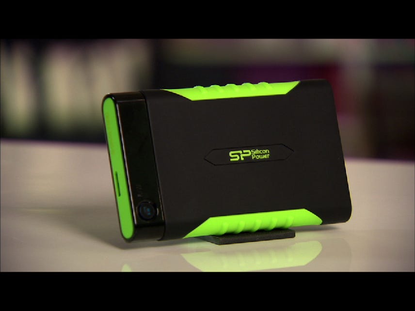 Silicon Power Armor A15 is a fast and rugged portable drive.