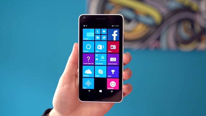 The fun, plastic Microsoft Lumia 640