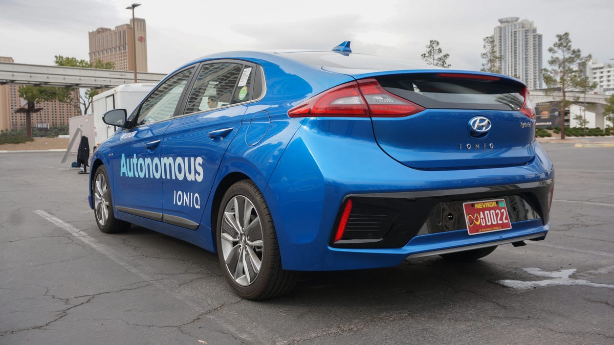 Hyundai autonomous Ioniq prototype