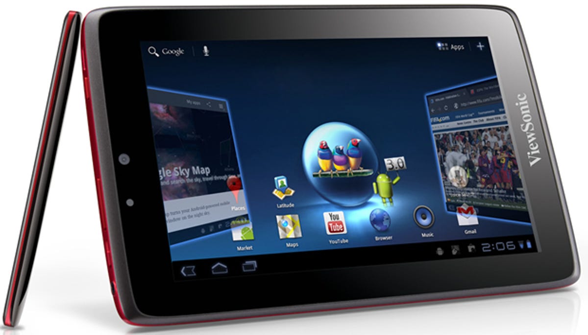 ViewSonic's new 7-inch ViewPad 7x tablet.