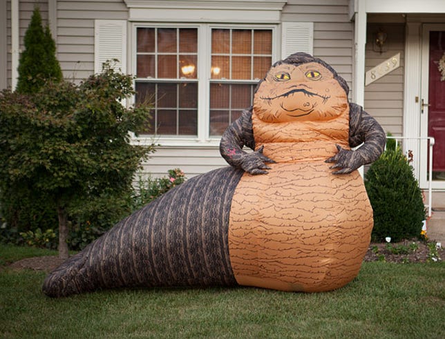 Jabbe the Hutt inflatable