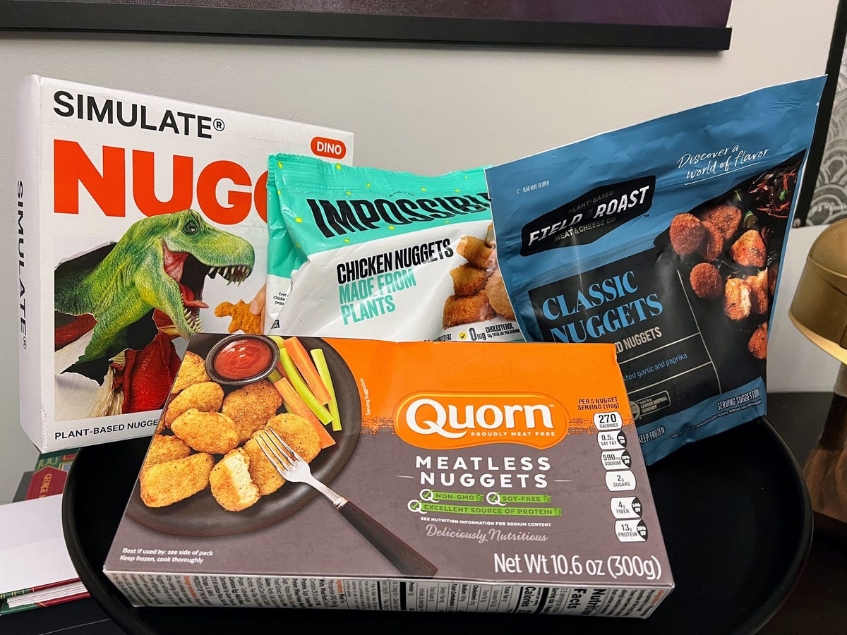Best Vegan Nuggets composite: Simulate, Quorn, Impossible and more