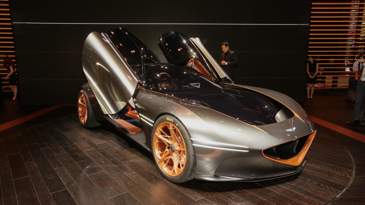 Genesis Essentia Concept at NY Auto Show 2018