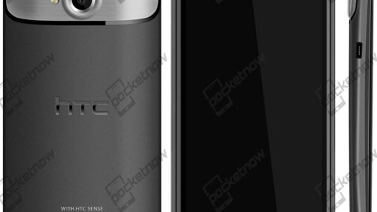 Leaked pictures of the HTC Edge