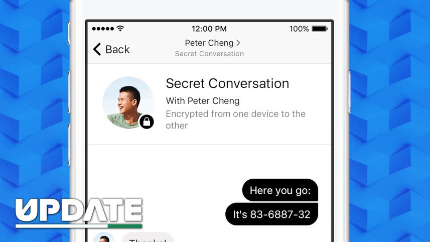 Facebook Messenger adds end-to-end encryption
