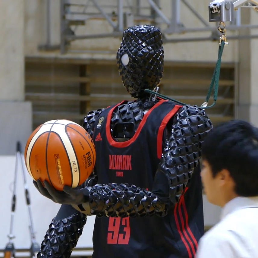 Toyota's Cue 3 basketball robot is a 3-point shooting machine (literally)