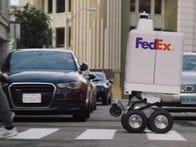 <p>Fedex's SameDay Bot blends in perfectly.</p>