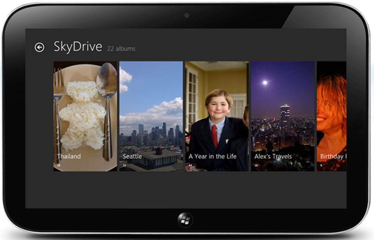 Windows 8 will offer built-in integration with Microsoft's SkyDrive.