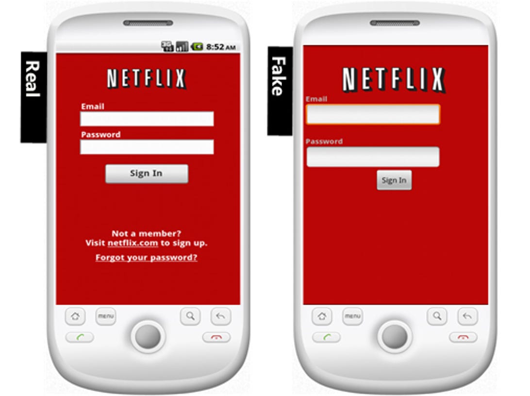 People were so happy to see any Netflix app, they cheerfully downloaded a Trojan.