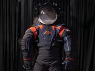 <p>Axiom unveiled a prototype for the new suit on Wednesday.</p>