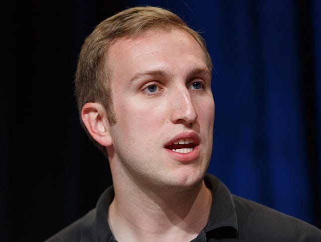 Alex Komoroske, senior product manager for Chrome's open Web platform, speaks at Google I/O 2013.